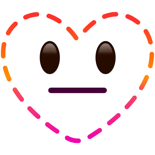 Стикер 50 Heart Emoji