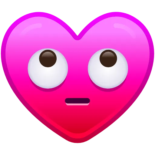 Стикер 54 Heart Emoji