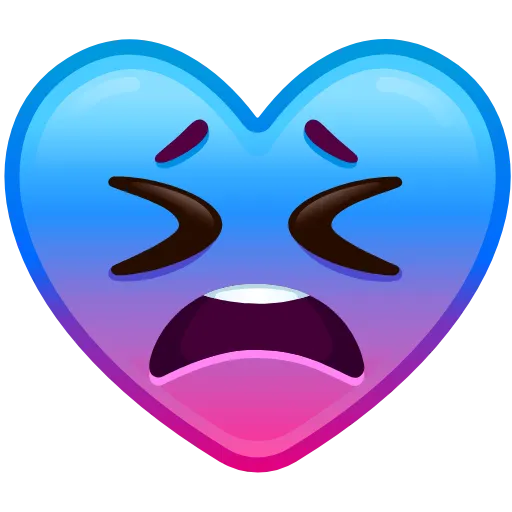 Стикер 25 Heart Emoji