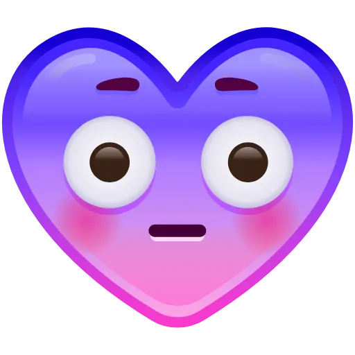 Стикер 35 Heart Emoji