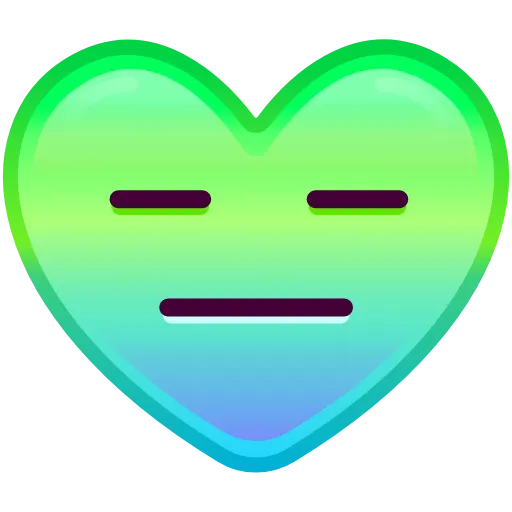 Стикер 52 Heart Emoji