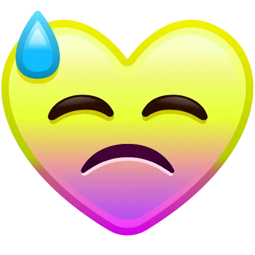 Стикер 41 Heart Emoji