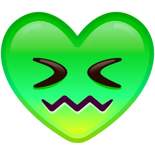 Стикер 26 Heart Emoji