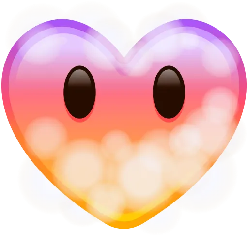 Стикер 38 Heart Emoji