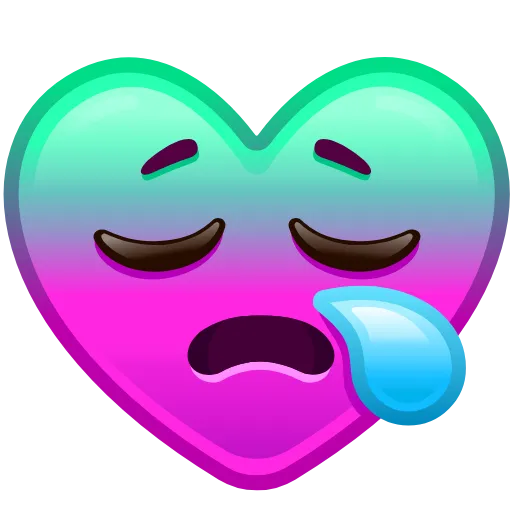 Стикер 58 Heart Emoji