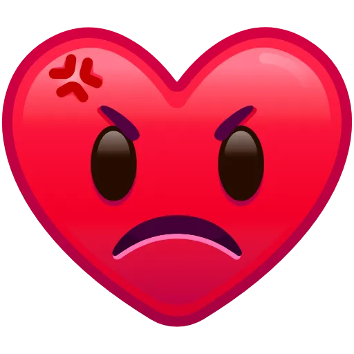Стикер 32 Heart Emoji