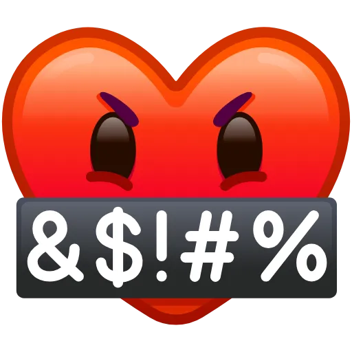 Стикер 33 Heart Emoji