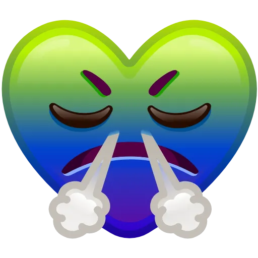 Стикер 30 Heart Emoji