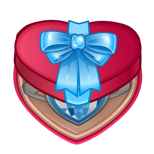 Стикер 45 Heart Locket