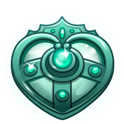 Стикер 50 Heart Locket