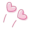 Стикер 4 ❤️ Hearts-2 - сердечки