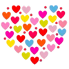 Стикер 57 ❤️ Hearts-2 - сердечки
