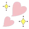 Стикер 11 ❤️ Hearts-2 - сердечки