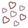 Стикер 59 ❤️ Hearts-2 - сердечки