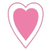 Стикер 3 ❤️ Hearts-2 - сердечки