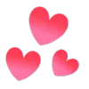 Стикер 48 ❤️ Hearts-2 - сердечки