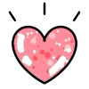 Стикер 52 ❤️ Hearts-2 - сердечки