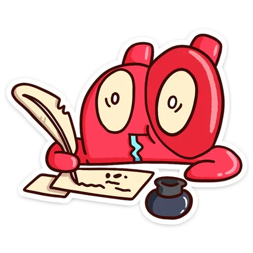 💕 Стикер «Сердце и Мозг» для Telegram
