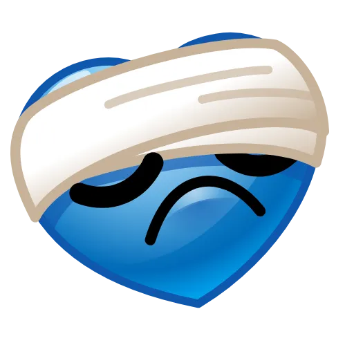 Стикер 24 Hearts Emoji - эмоджи сердечки