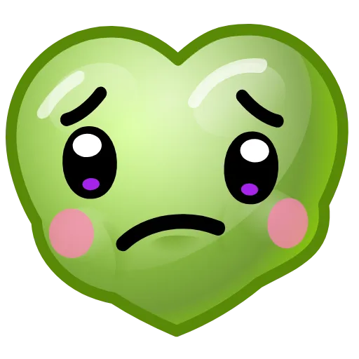 Стикер 22 Hearts Emoji - эмоджи сердечки