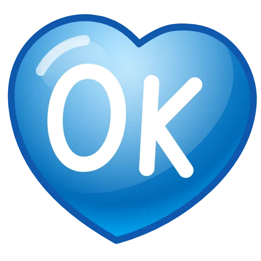 Стикер 39 Hearts Emoji - эмоджи сердечки