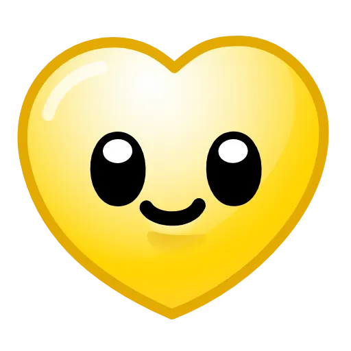 Стикер 25 Hearts Emoji - эмоджи сердечки