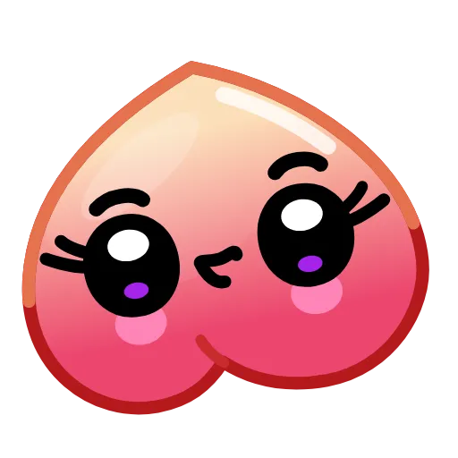 Стикер 26 Hearts Emoji - эмоджи сердечки