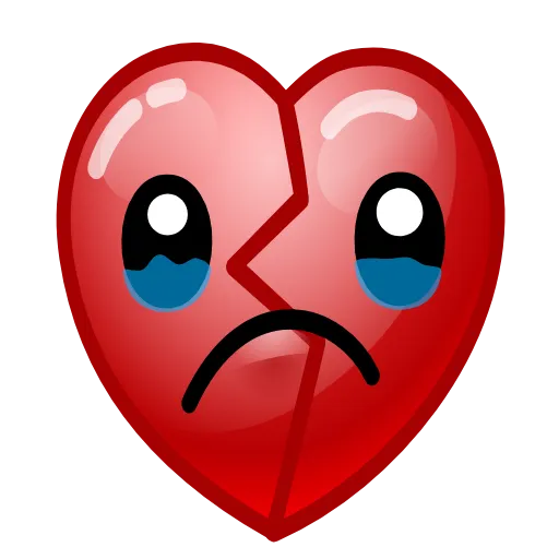 Стикер 27 Hearts Emoji - эмоджи сердечки