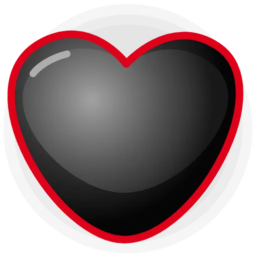 Стикер 54 Hearts