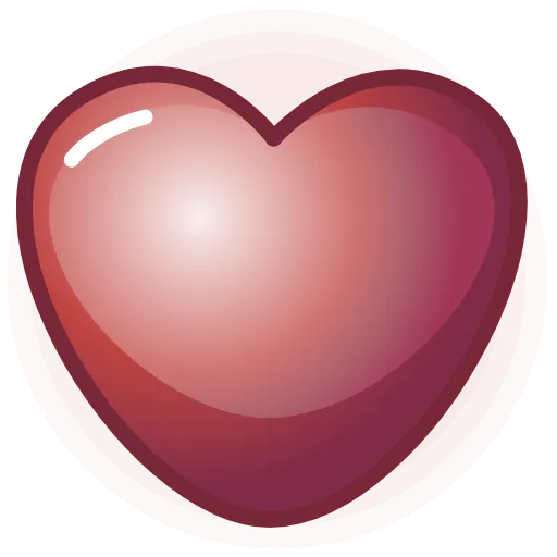 Стикер 55 Hearts