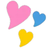 Стикер 35 🩷Hearts - ещё сердечки ко дню святого валентина
