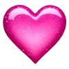 Стикер 8 💙 Пак красивых сердечек