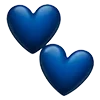 Стикер 46 💙 Пак красивых сердечек