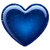 Стикер 38 💙 Пак красивых сердечек