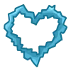 Стикер 40 Hearts