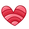 Стикер 17 Hearts