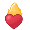 Стикер 44 Hearts