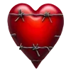 Стикер 50 Hearts P2