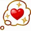 Стикер 2 Видеоанимированный набор эмоджи со сборником сердечек