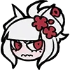 Стикер 17 Helltaker Emoji Pack