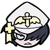 Стикер 34 Helltaker Emoji Pack