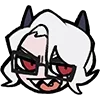 Стикер 55 Helltaker Emoji Pack