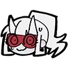 Стикер 25 Helltaker Emoji Pack
