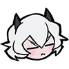 Стикер 31 Helltaker Emoji Pack