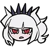 Стикер 28 Helltaker Emoji Pack