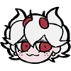 Стикер 38 Helltaker Emoji Pack