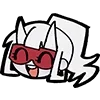 Стикер 24 Helltaker Emoji Pack