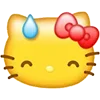 Стикер 2 Hello Kitty Emoji