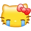 Стикер 6 Hello Kitty Emoji