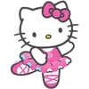 Стикер 8 ❤️ Набор эмоджи «Hello Kitty»